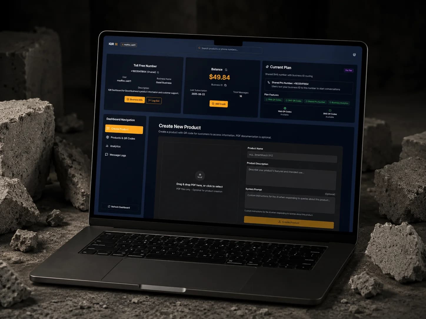 TextGPT + IQR.Codes: AI Knowledge Platform
