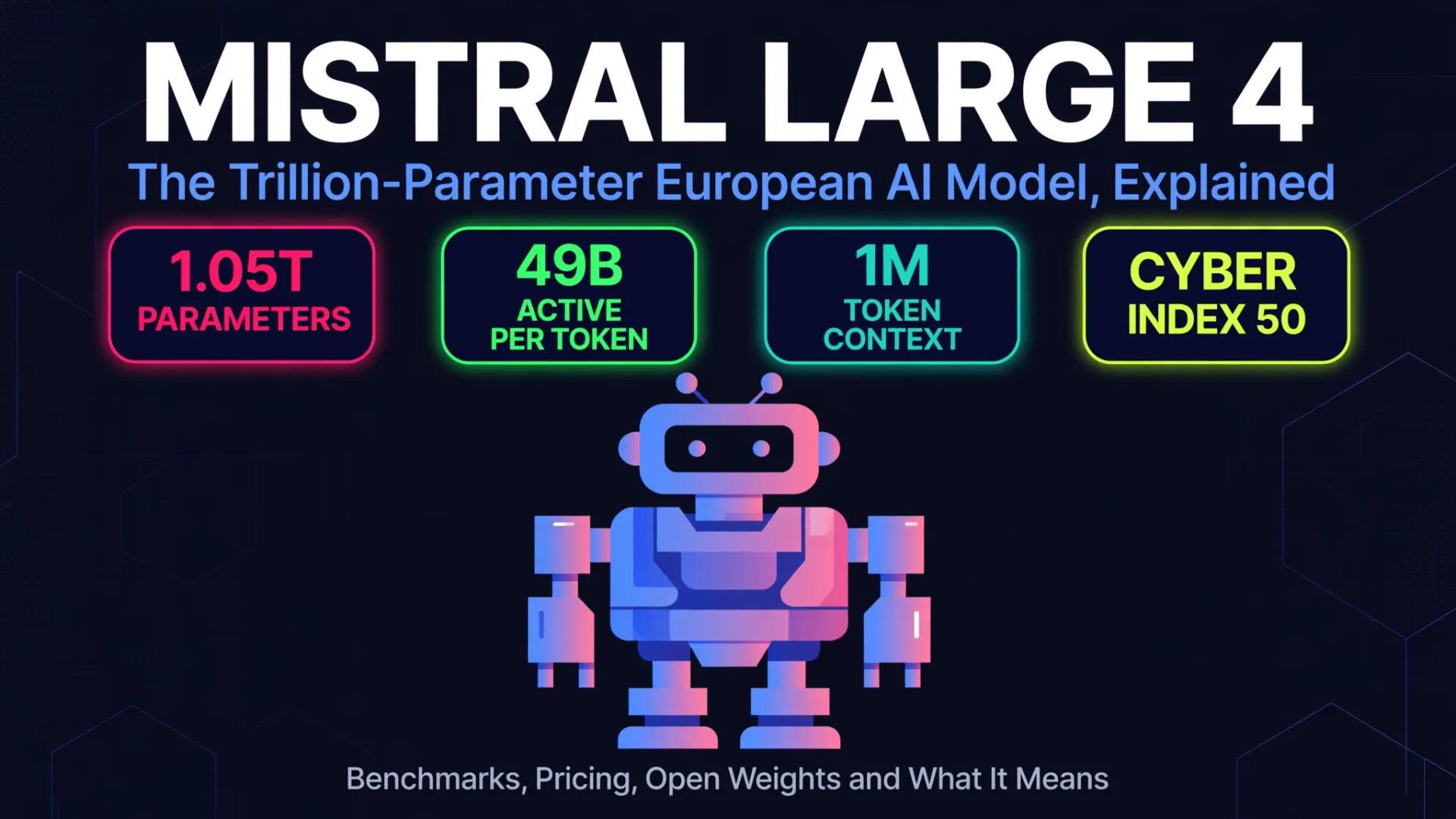Mistral Large 4 'Le Chonk': Benchmarks, Price, and Open Weights, Explained