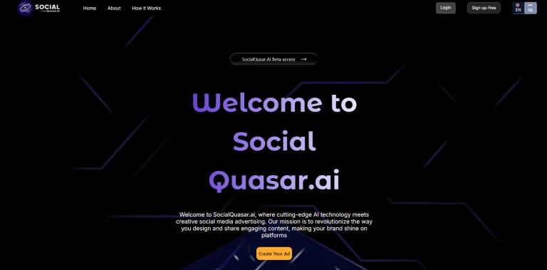 Social Quasar (AI-Powered Social Post Design Platform)