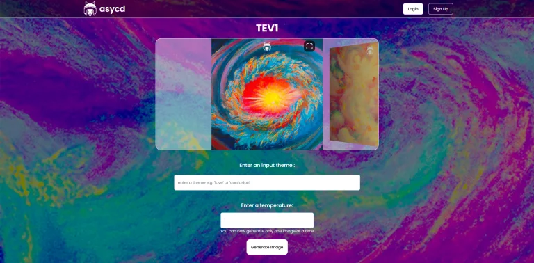 ASYCD (AI-Powered Image Generator)
