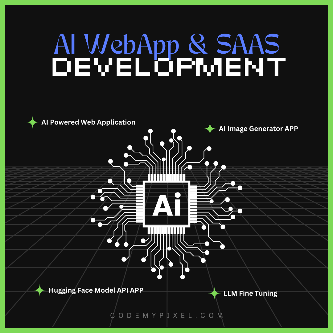 Ai web and Saas development by Codemypixel