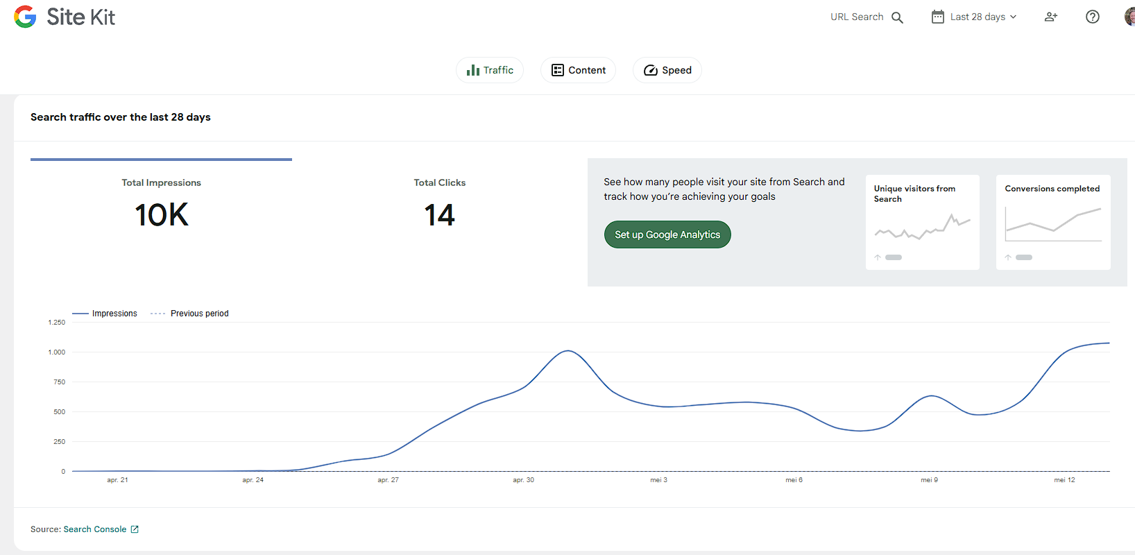 Google Search Console Results 5